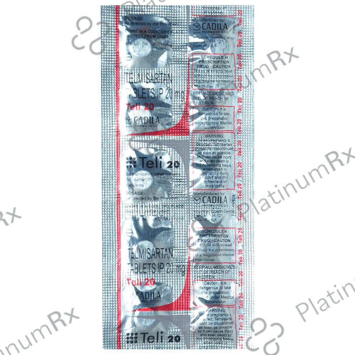 Teli 20mg Tablet 10s