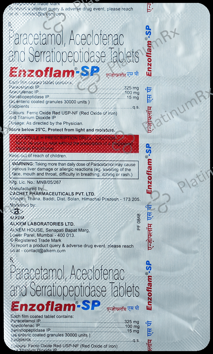 Enzoflam SP Tablet 10s