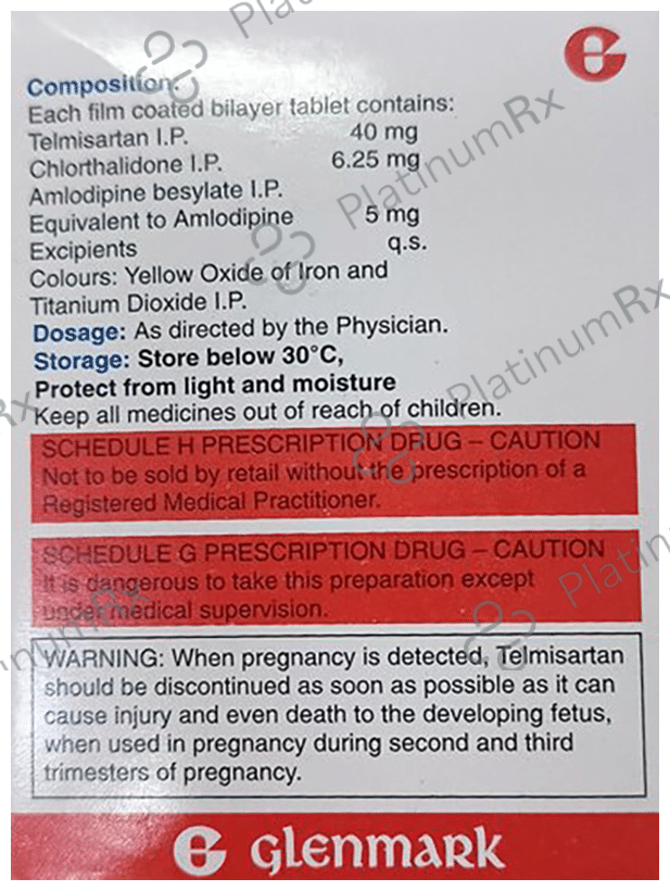 Telma ACT 40/5/6.25mg Tablet 15s