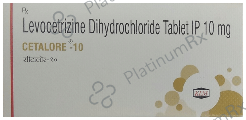 Cetalore 10mg Tablet 10s