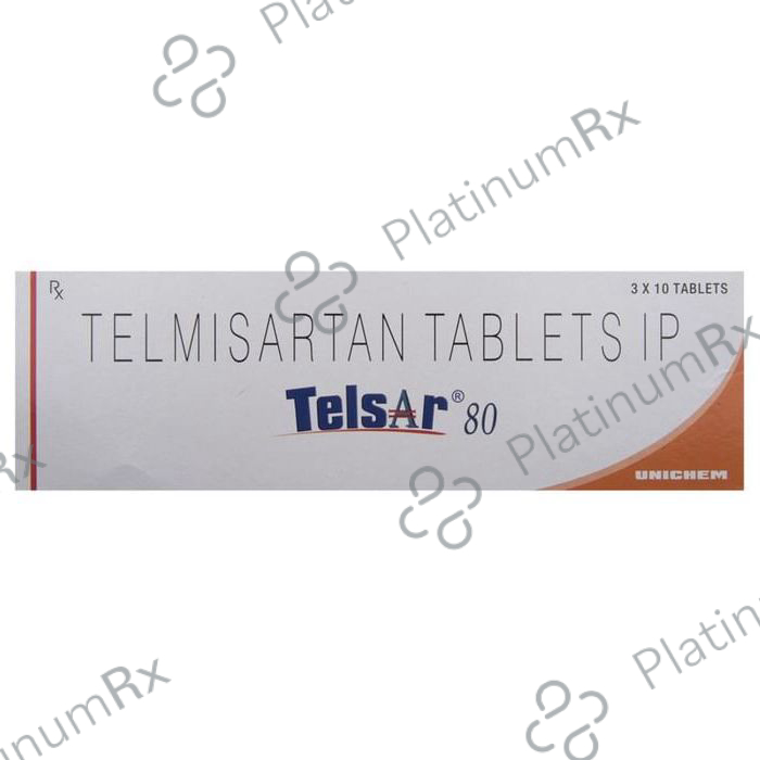 Telsar 80mg Tablet 10s