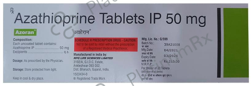 Azoran 50mg Tablet 20s