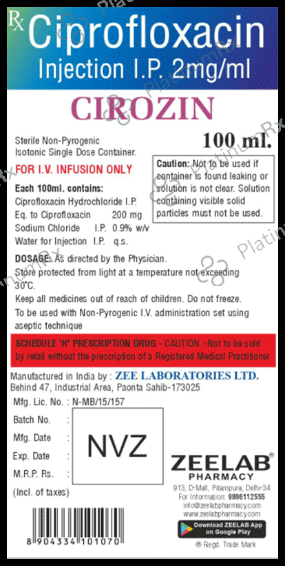 Cirozin Injection