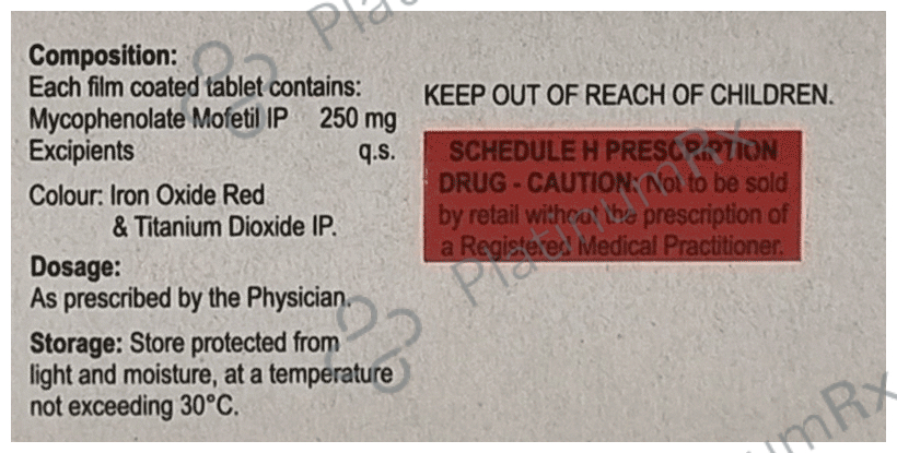 Mofetyl 250 Tablet