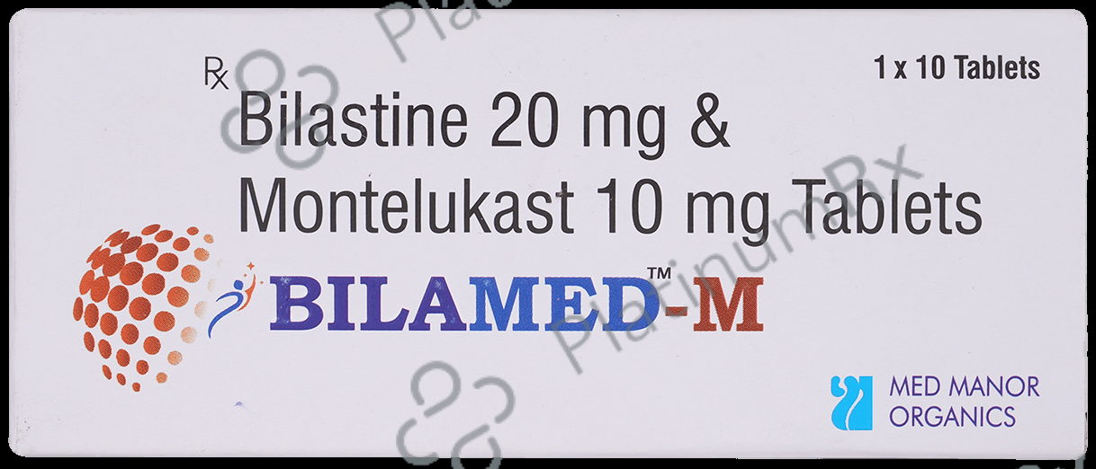Bilamed M 20/10mg Tablet 10s