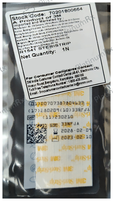 3M Steri-Strip Reinforced Adhesive Skin Closures R1541