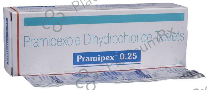 Pramipex 0.25mg Tablet 10s