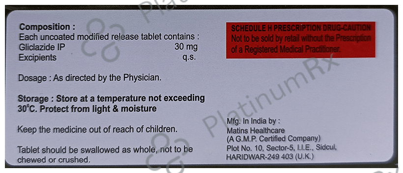 Glycitop-MR 30 Tablet