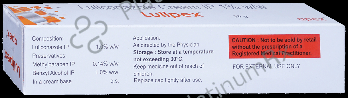 Lulipex 1% Cream 30gm