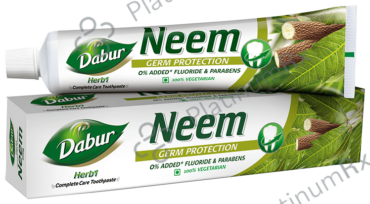 Dabur Neem Germ Protection Herb'l Toothpaste (200gm Each)