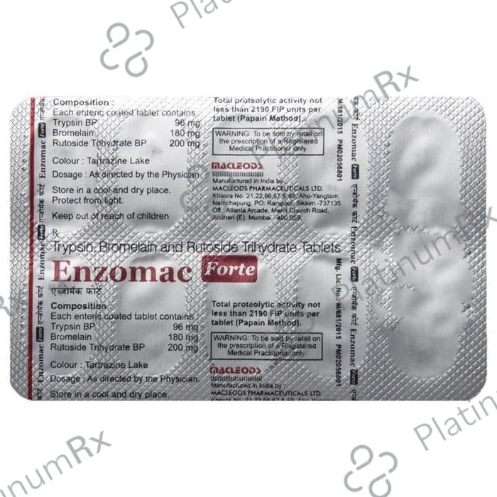 Enzomac Forte 180/200/96mg Tablet 10s