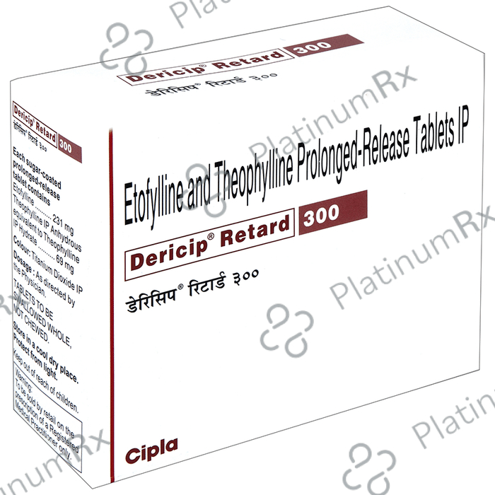 Dericip 300mg Retard PR Tablet 10s