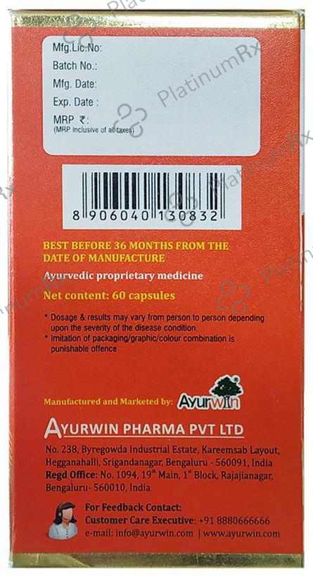 Ayurwin Nutrilex Pain Relief Capsule
