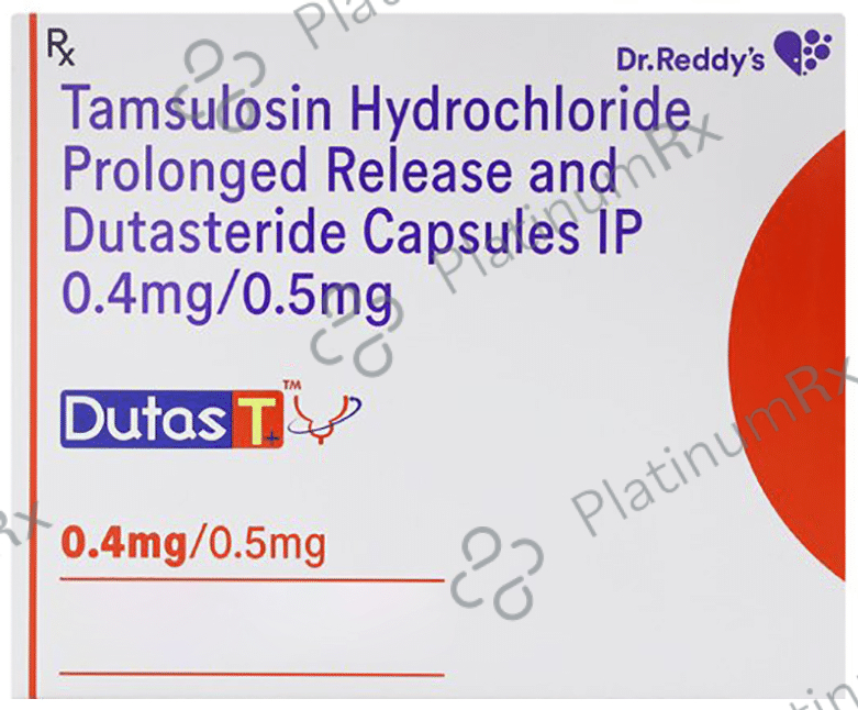 Dutas T Plus 0.5/0.4mg Capsule 15s