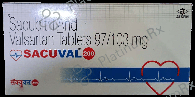 Sacuval 200mg Tablet 10s