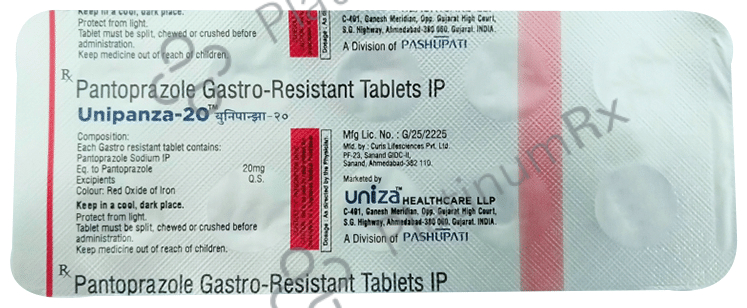 Unipanza 20 Tablet
