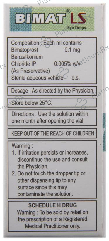 Bimat LS 0.01% Eye Drop 3ml