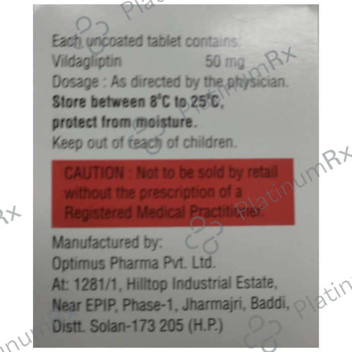Vilnip 50mg Tablet 15s