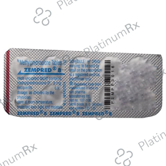Zempred 8mg Tablet 10s