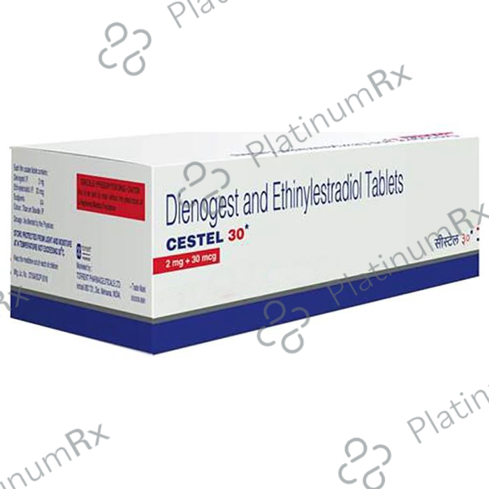 Cestel 30 2mg/30mcg Tablet 21s