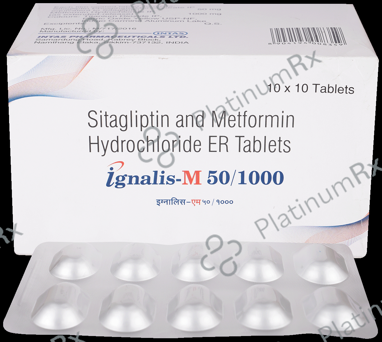 Ignalis M 50/1000mg Tablet ER 10s