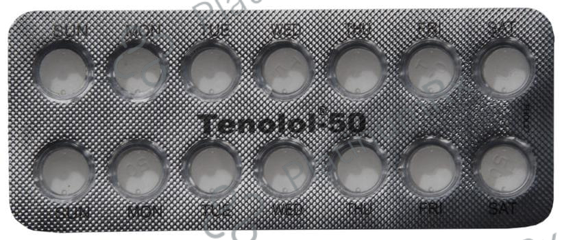 Tenolol 50mg Tablet 14s