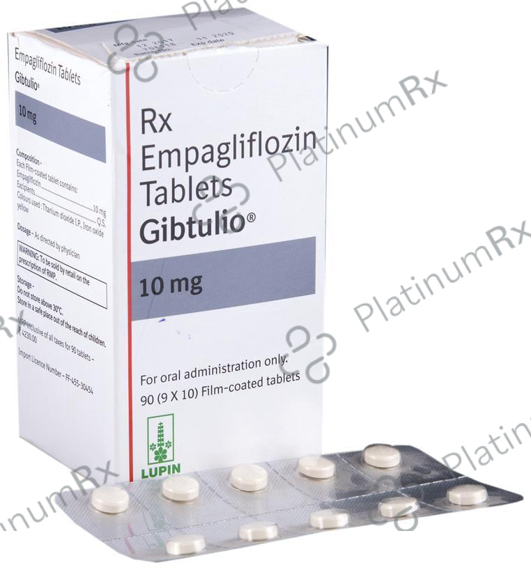 Gibtulio 10mg Tablet 10s