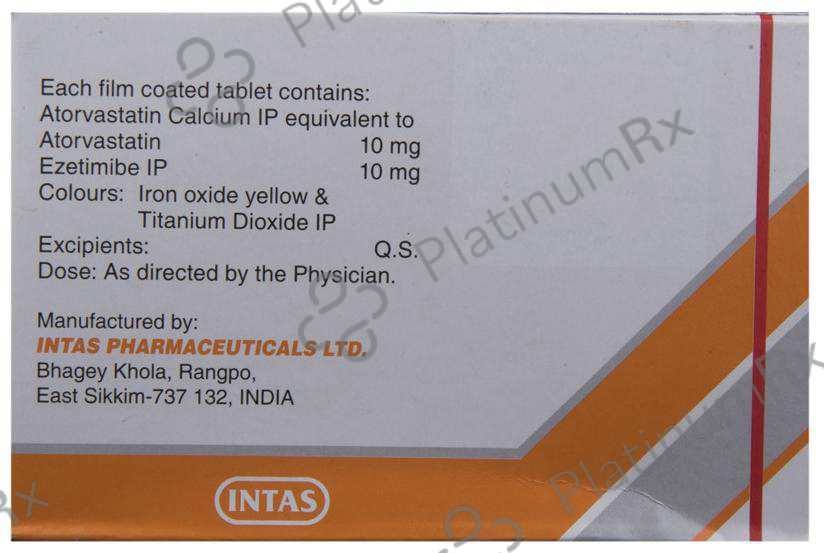 Lipi EZ 10 10/10mg Tablet 15s