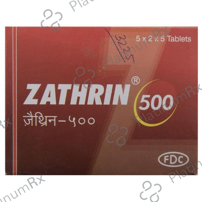 Zathrin 500mg Tablet 5s
