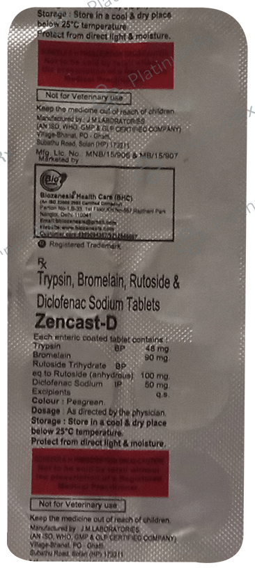 Zencast-D Tablet