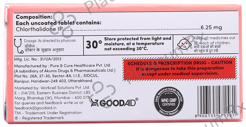 Goodclor 6.25 Tablet