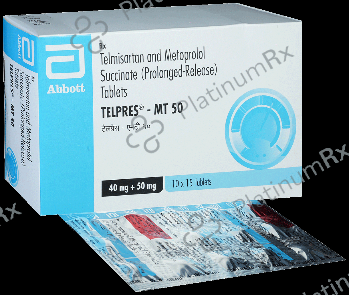 Telpres MT 47.5/40mg Tablet PR 15s