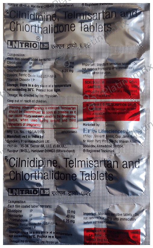 Lntrio 6.25 Tablet