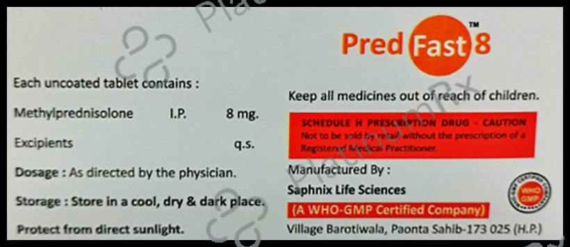 Pred Fast 8 Tablet