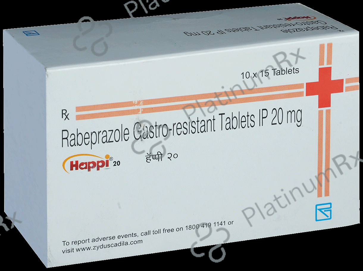 Happi 20mg Tablet 15s