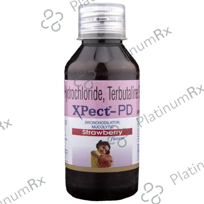 XPect PD Strawberry 15/1.25mg Syrup 100ml