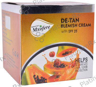 Mxofere De-Tan Blemish Cream with SPF 25