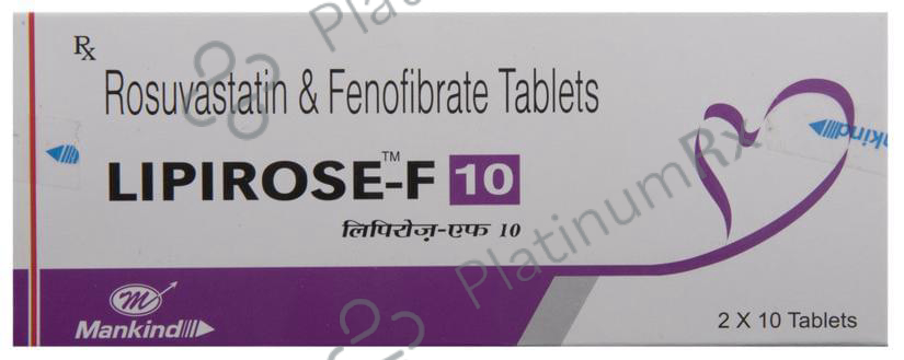 Lipirose F 145/10mg Tablet 10s