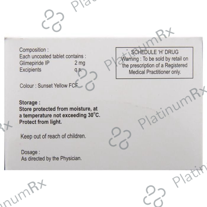 Glimestar 2mg Tablet 10s