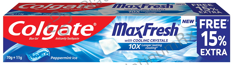 Colgate MaxFresh Toothpaste (Peppermint Ice)