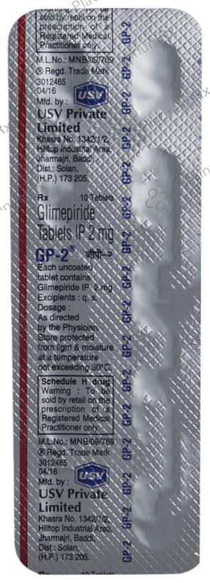GP 2mg Tablet 10s