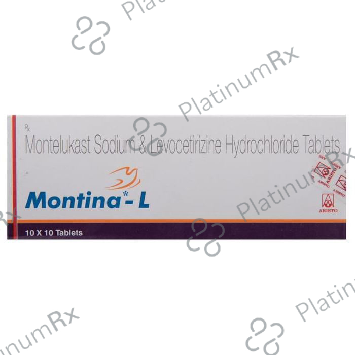 Montina L 5/10mg Tablet 10s