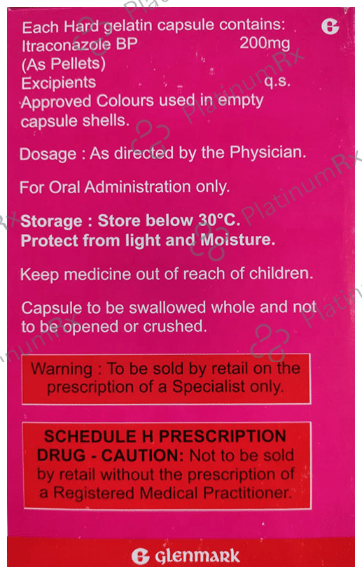 Candipraz 200mg Capsule 10 Capsule