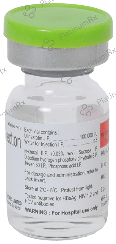 U Tryp 100000IU Injection 1s