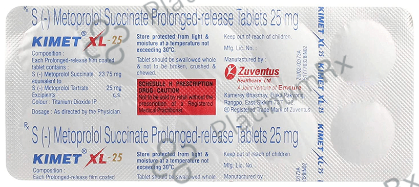 Kimet XL 25mg Tablet 10s