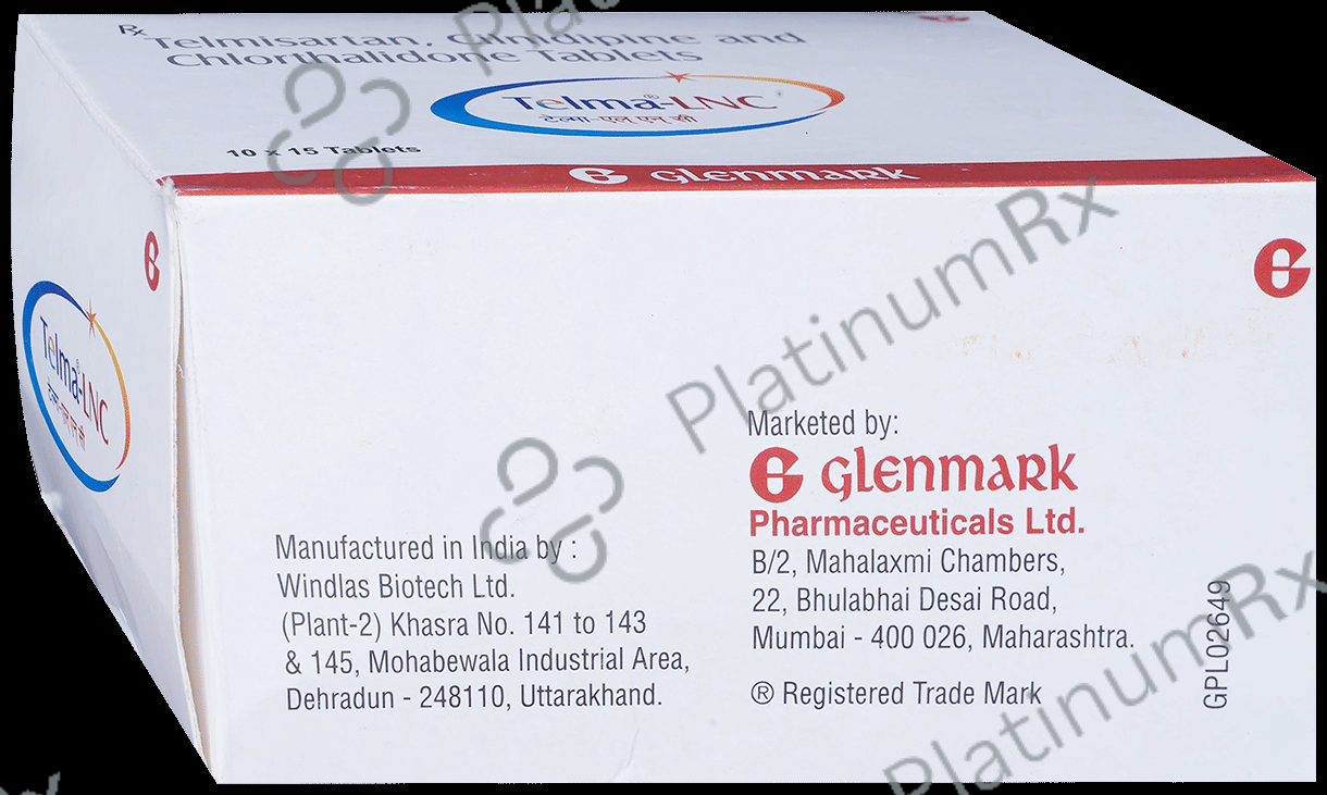 Telma LNC 6.25/10/40mg Tablet 15s