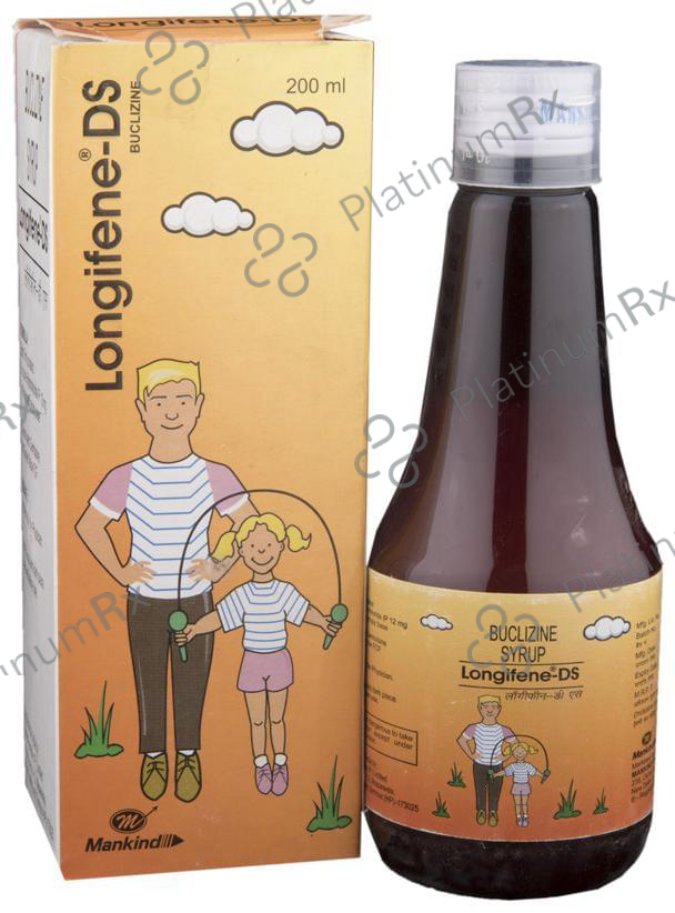 Longifene DS 12mg Syrup 200ml