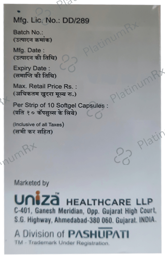 Nizafol D Soft Gelatin Capsule