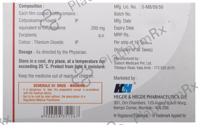 HHCepo 200mg Tablet 10s