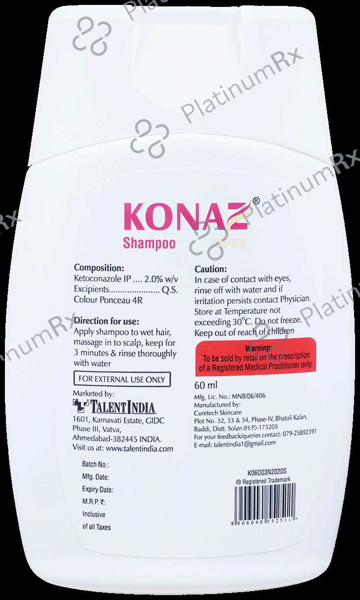 Konaz 2% Shampoo